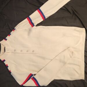 100% wool Vintage Meister Stand Collar Knit Sweater